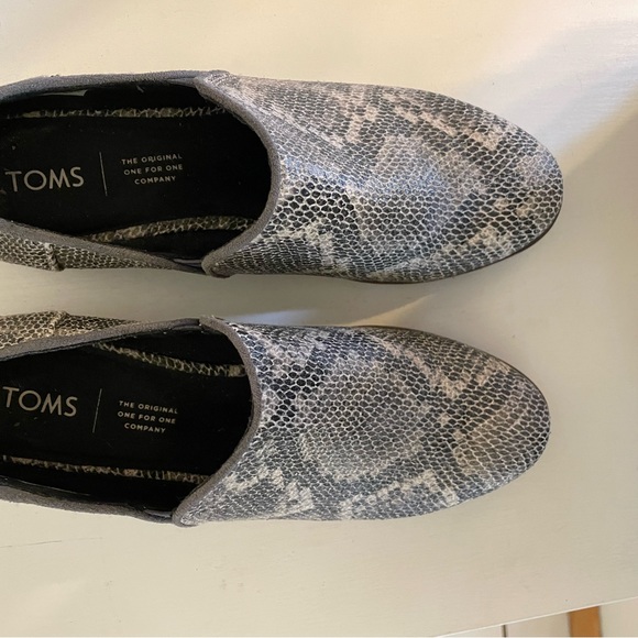 Toms Shaye ankle bootie loafer 7.5 - Picture 4 of 10